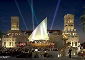 迪拜苏丹国王的沙漠夜宴