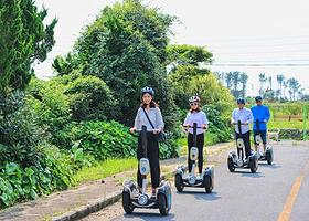 松岳山大桶脚电动车