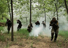 沈阳棋盘山金鼎山庄真人CS