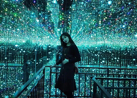 南门口印象梵高星空艺术展