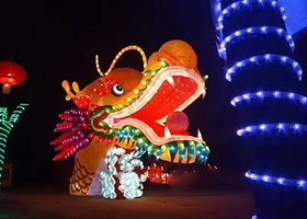 太原抱鼓巷新春彩灯大庙会