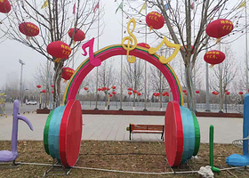 2020沧州春节庙会灯会