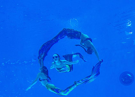 美人鱼表演《人鱼童话》