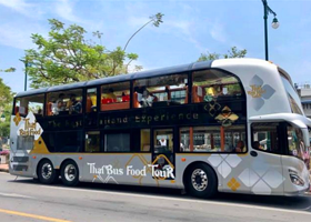 泰国曼谷 餐厅巴士 美食之旅