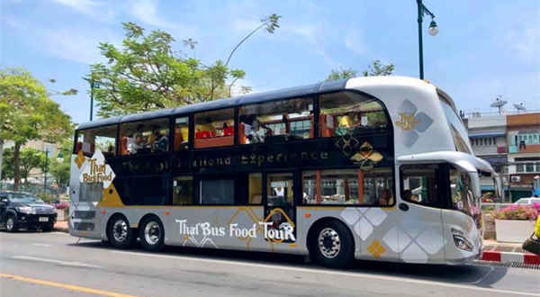 泰国曼谷 餐厅巴士 美食之旅