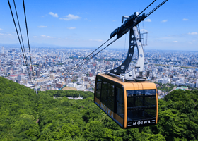 藻岩山空中缆车