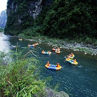 腾龙溪漂流