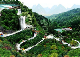 英德十二峰漂流