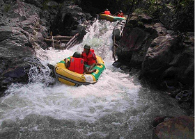 惠州龙门洞河田园漂流