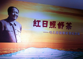 毛主席视察舒茶纪念馆