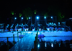 《水韵樟江》少数民族风情演出