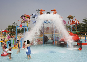 宣城鳄鱼湖移动水上乐园