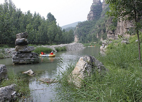 狼牙山英雄谷漂流