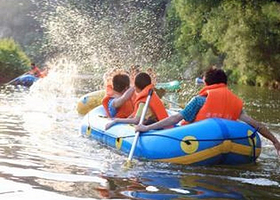 滹沱河原生态漂流