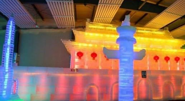 上海世博园冰雕艺术展