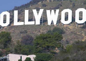 好莱坞市区和电影明星豪宅游