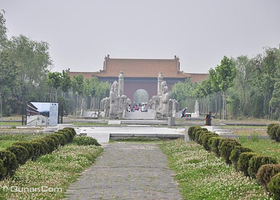 明祖陵享殿遗址