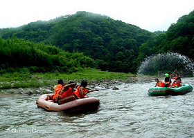 京螺汤河一川漂流