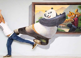 青岛风情3D错觉艺术展