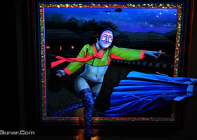 世纪金花夜光3D艺术展