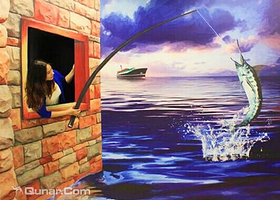 包头包百3D画展