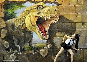 新余韩创大型3D魔幻城