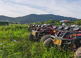 武功山浪弛越野车