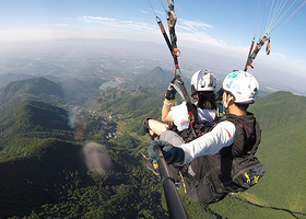 金华北山尖峰山滑翔基地