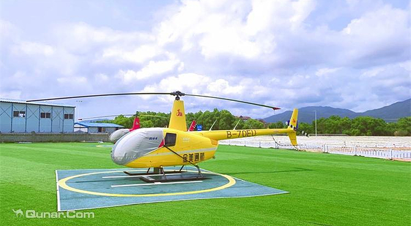 海昌不夜城直升机飞行营地