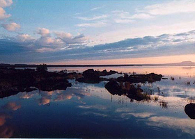 火山堰塞湖观光区