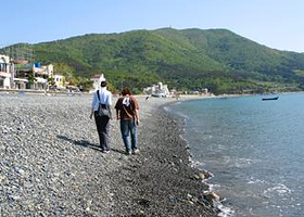 鹤洞黑鹅卵石海岸