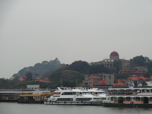 2015从厦门轮渡码头到达鼓浪屿的第一站就是