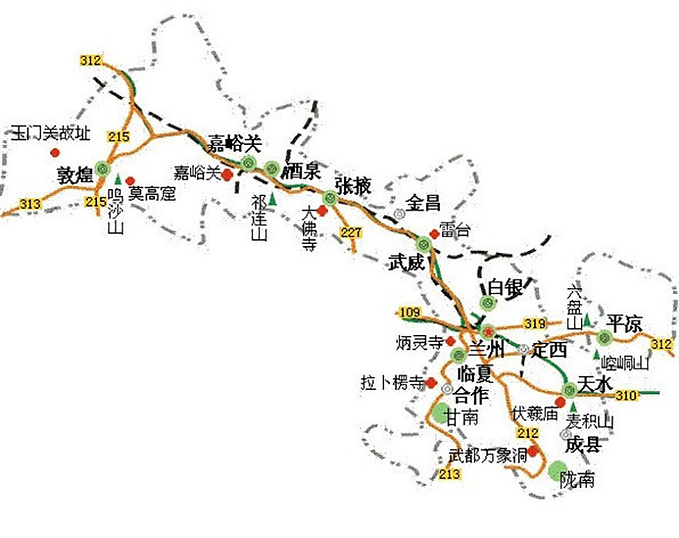 那些年游走丝绸之路的故事(甘肃段 额济纳全攻略)