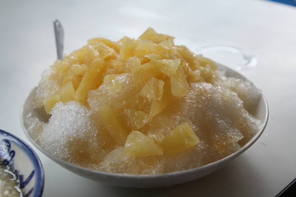 2014菠萝冰就很好吃,相当爽口_莉莉水果店评