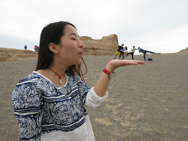 我的西北纪行(3)--千年<em>莫高</em>和我们_榆林旅游攻