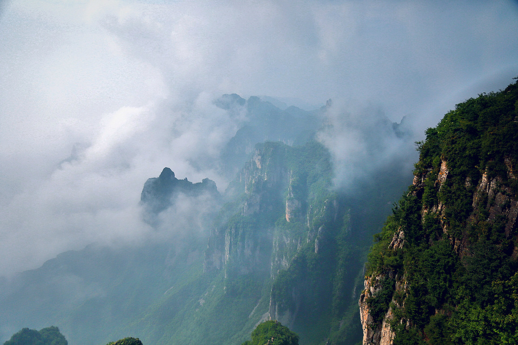 王莽岭旅游景点图片