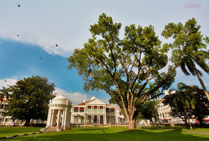 2016今天的天气真好啊,因为槟城博物馆已经关