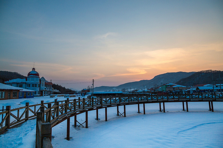 2016帽儿山因为长得像个帽子而得名,冬天来了