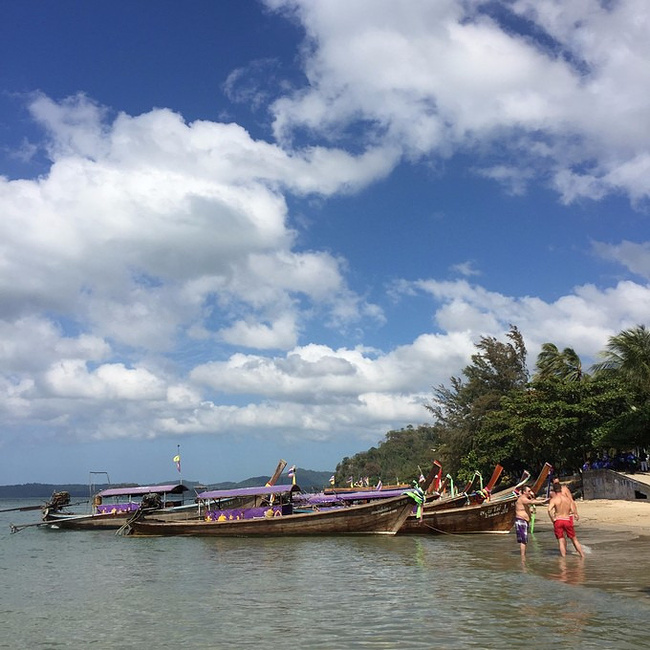 从上海最冷的冬天到活力夏天的泰国_甲米旅游