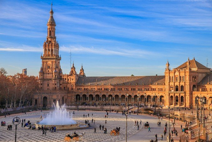 西班牙广场 塞维利亚图片