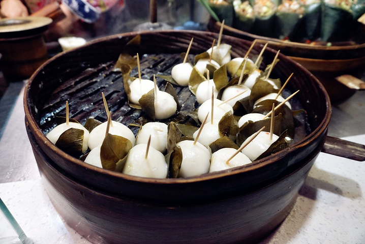 街边的美食,叶儿耙图片