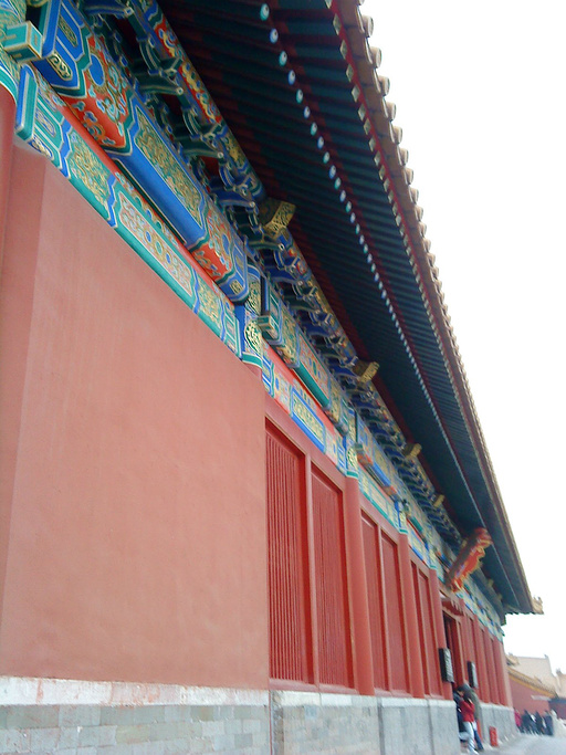 2014北京故宫,旧称紫禁城。位于北京中轴线的
