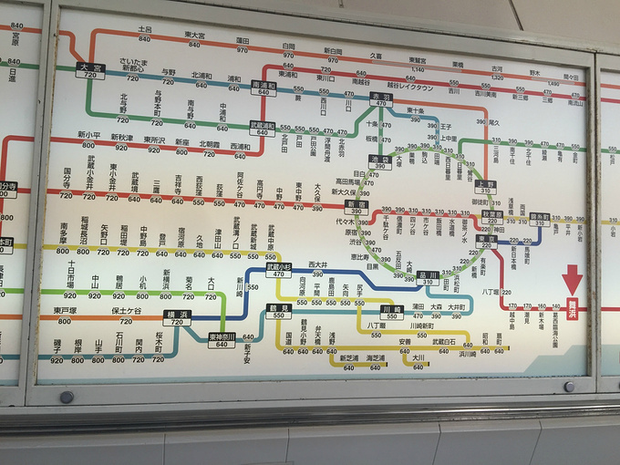 日本新干线线路图中文