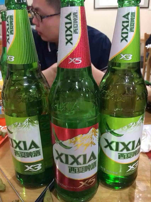 西夏啤酒x3,x5系列.你是不是也想到了宝马系列?