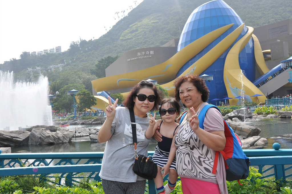 2017 海洋公园更适合孩子游玩,有许多动物和低