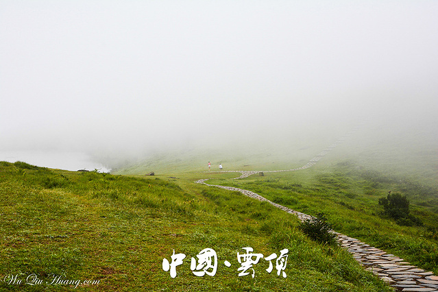 花海梯田,中国·云顶,行在云端.