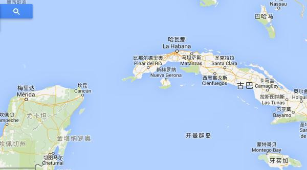 有一个神秘又美丽的地方,坎昆  从地图上可以看出,坎昆在墨西哥的东部