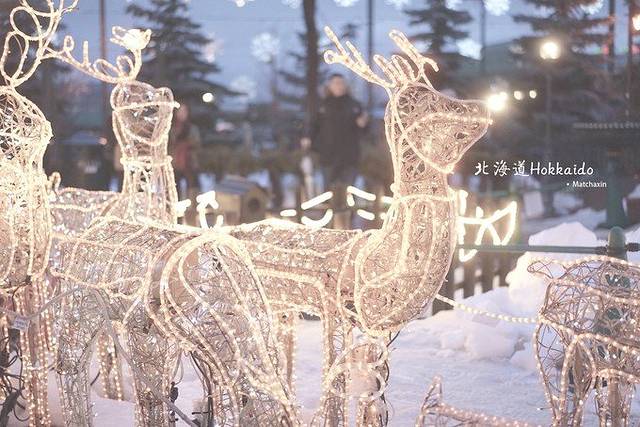 白色恋人公园,有的攻略也叫它白色恋人工厂公园,或者白色恋人巧克力工厂,都是指的一个地方。门票折合成人民币不到40,算是札幌里比较像样的景点,其它的景点,个人认为拍照签到就可以闪人了。 从札幌站出来坐东西线地铁,到终点站下车,10分钟就到公园了。之前GC官方期刊里,YURI公主是夏天来的,鲜花盛开,算是这里一年中最美的时节,我来的时候刚好季节相反,不过感觉更浪漫了哟,特别是窗沿和屋顶装饰的一个个小雪人,可爱极了,白色恋人嘛,这种季节却是最应景了。