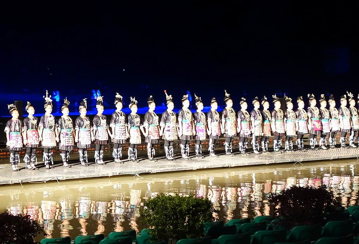 大型桂林山水实景演出《印象刘三姐》由桂林广维文华旅游文化产业有限