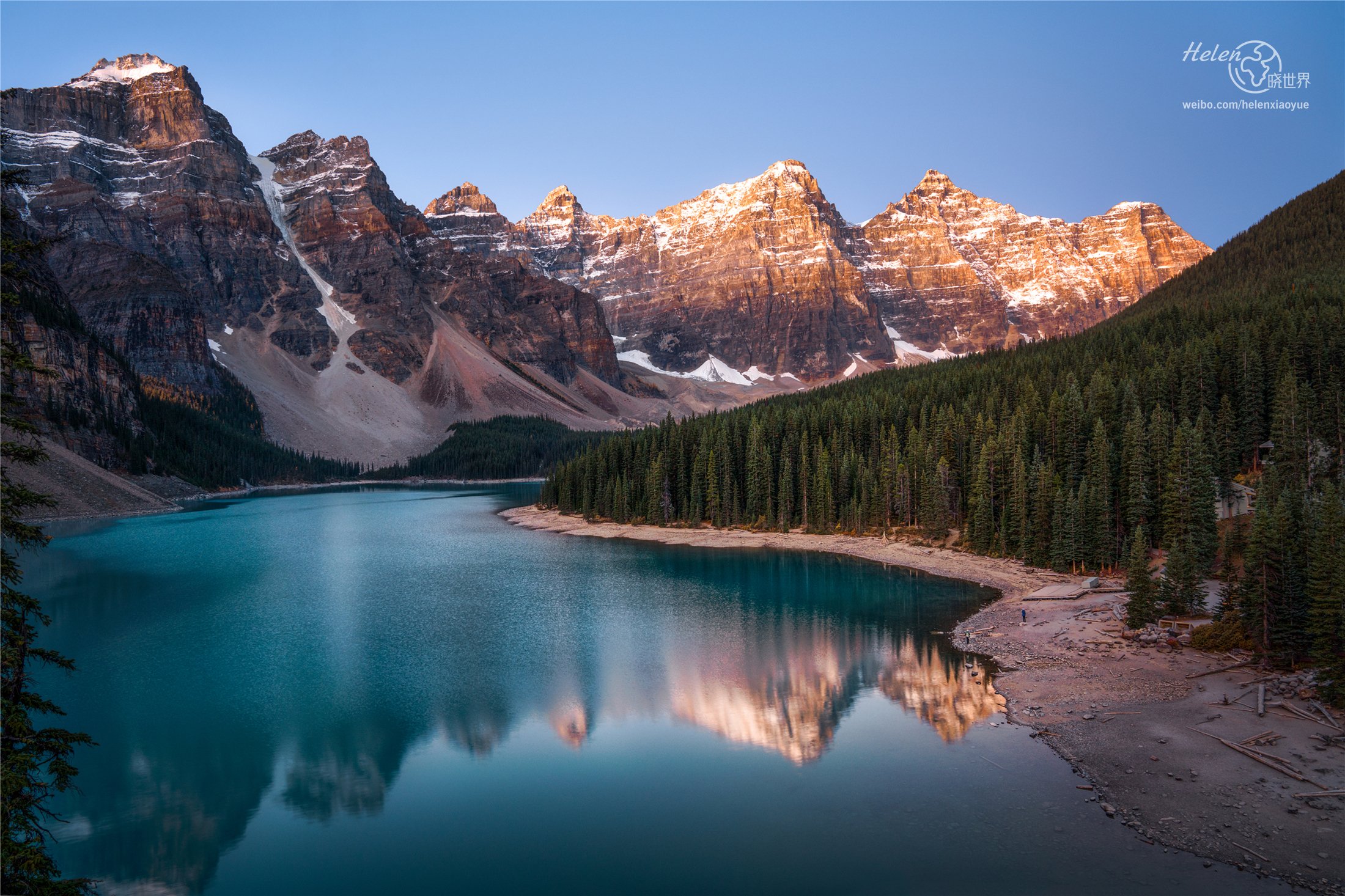 梦莲湖moraine lake